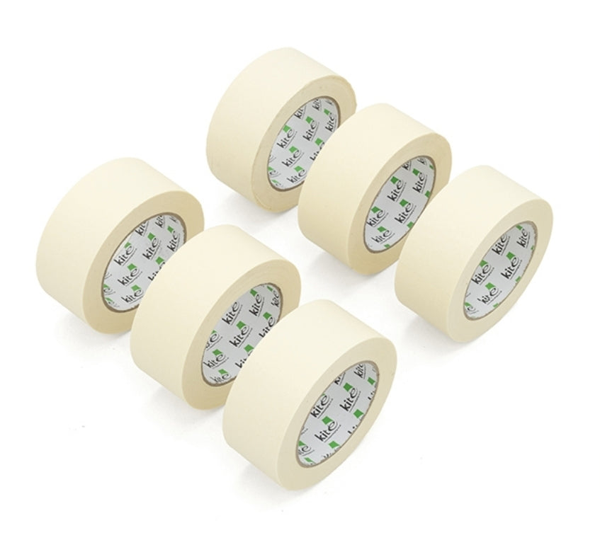 48mm packaging tape (core size 75mm) Retail pack of 6 - White paper